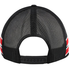 Chicago Bulls '47 Sidebrand Stripes Trucker Adjustable Hat - Black | 47 brand online