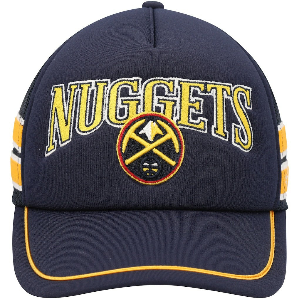 Denver Nuggets '47 Sidebrand Stripes Trucker Adjustable Hat sale - Navy | 47 brand cheap