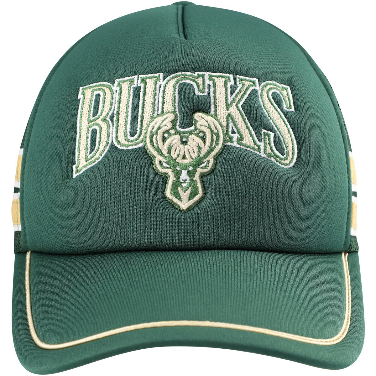 Milwaukee Bucks '47 Sidebrand Stripes Trucker Adjustable Hat - Hunter Green | 47 brand cheap