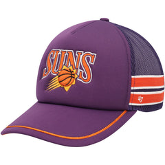 Phoenix Suns '47 Sidebrand Stripes Trucker Adjustable Hat - Purple | 47 brand on sale