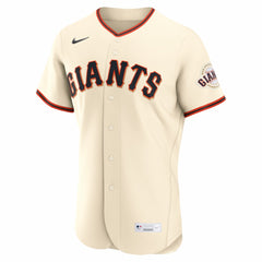 San Francisco Giants Home Authentic Custom Jersey - Cream | Nike