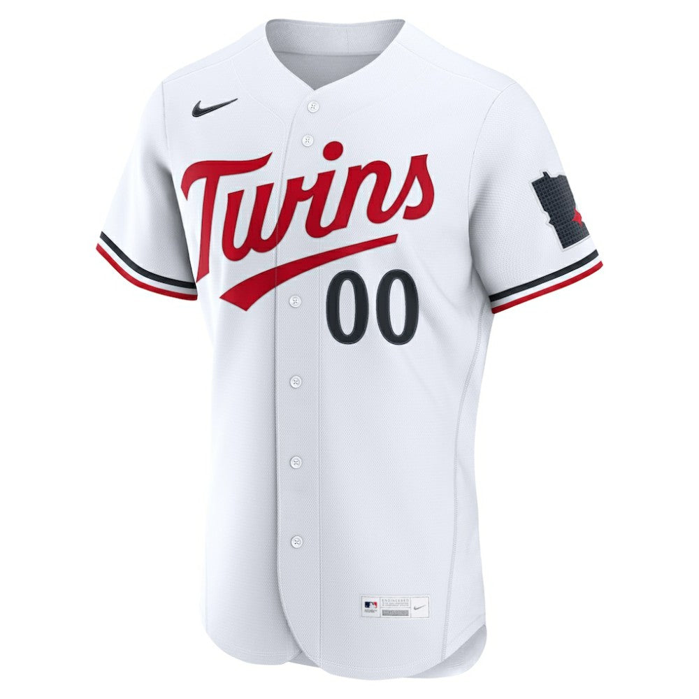 Minnesota Twins Home Authentic Custom Jersey - White | Nike