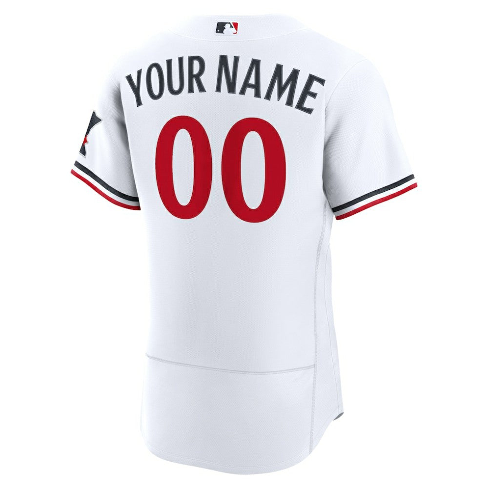 Minnesota Twins Home Authentic Custom Jersey - White | Nike