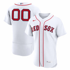 Boston Red Sox Home Authentic Custom Jersey - White | Nike