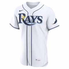 Tampa Bay Rays Home Authentic Custom Jersey - White | Nike