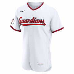 Cleveland Guardians Home Authentic Custom Jersey - White | Nike