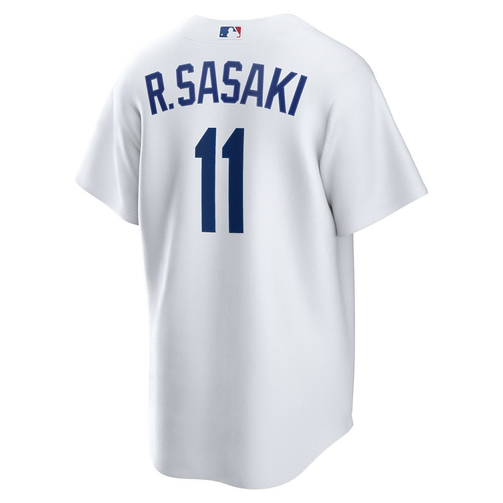 Rōki Sasaki Los Angeles Dodgers Replica Jersey - White | Nike