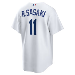 Rōki Sasaki Los Angeles Dodgers Replica Jersey - White | Nike