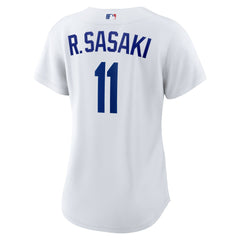Rōki Sasaki Los Angeles Dodgers Women's Replica Jersey - White | Nike
