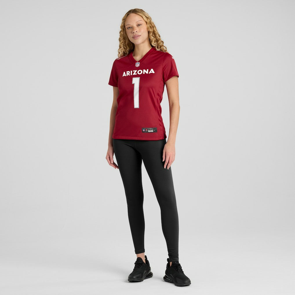 NFL Arizona Cardinals Number 1 Mom  Women's Game Jersey
