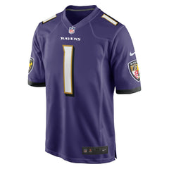 NFL Baltimore Ravens Number 1 Dad  Game Jersey