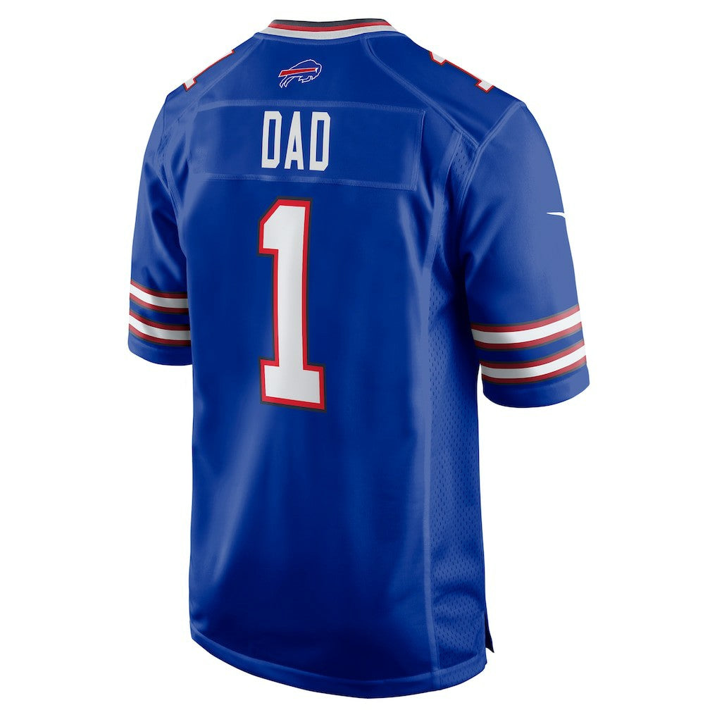 NFL Buffalo Bills Number 1 Dad  Game Jersey