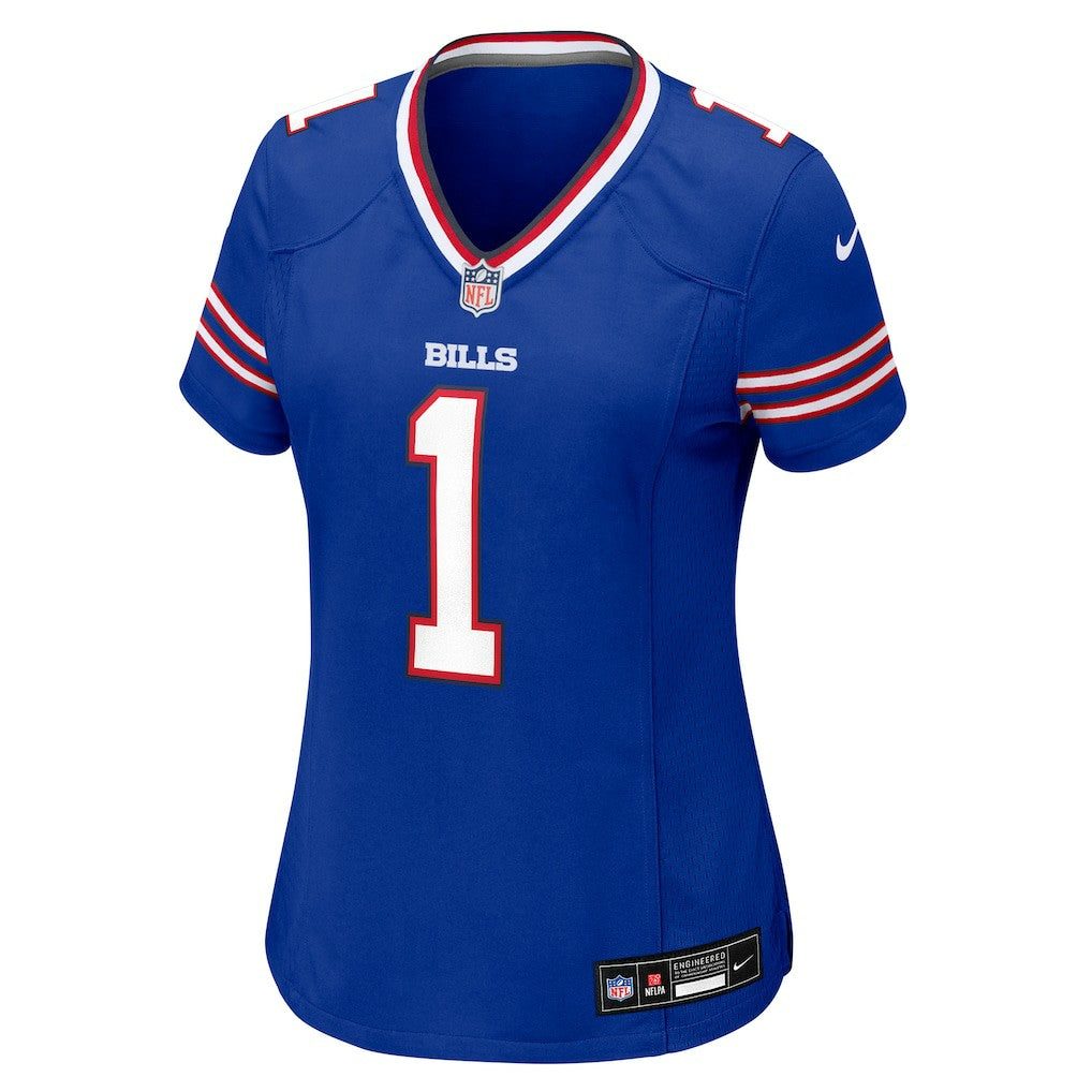 NFL Buffalo Bills Number 1 Mom  Women's Game Jersey
