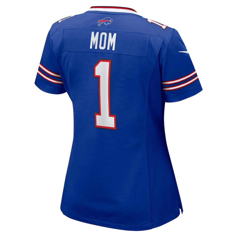NFL Buffalo Bills Number 1 Mom  Women's Game Jersey