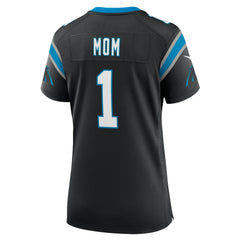 NFL Carolina Panthers Number 1 Mom  Women's Game Jersey