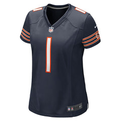 NFL Chicago Bears Number 1 Mom  Women's Game Jersey