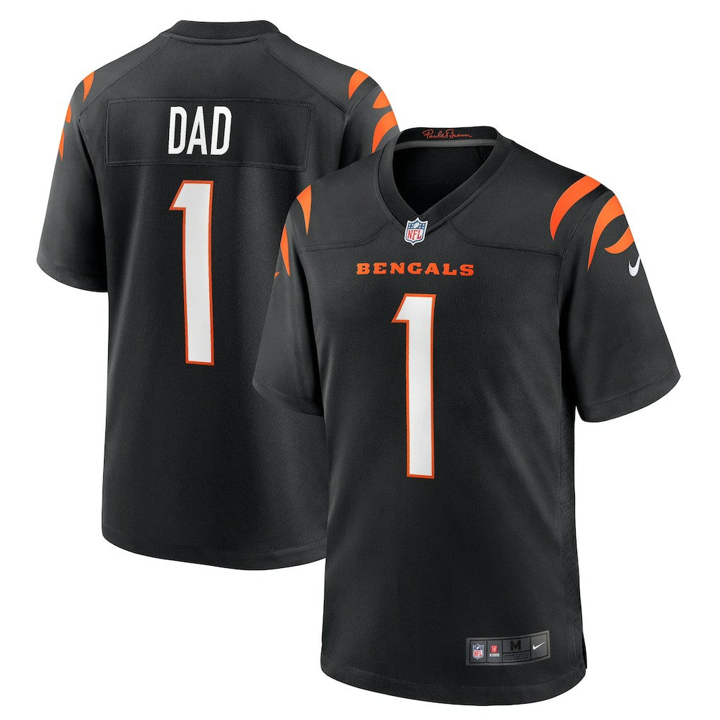 NFL Cincinnati Bengals Number 1 Dad  Game Jersey
