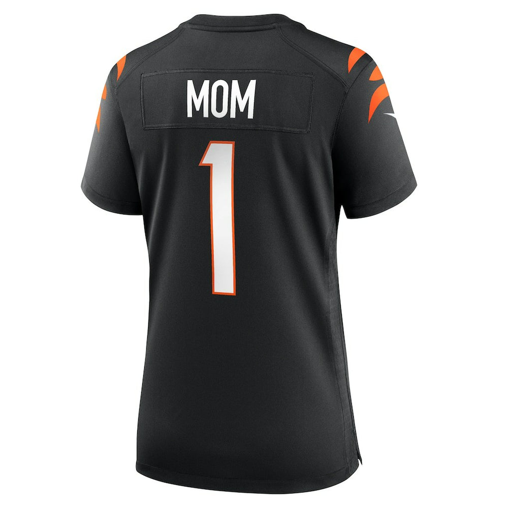 NFL Cincinnati Bengals Number 1 Mom  Women's Game Jersey