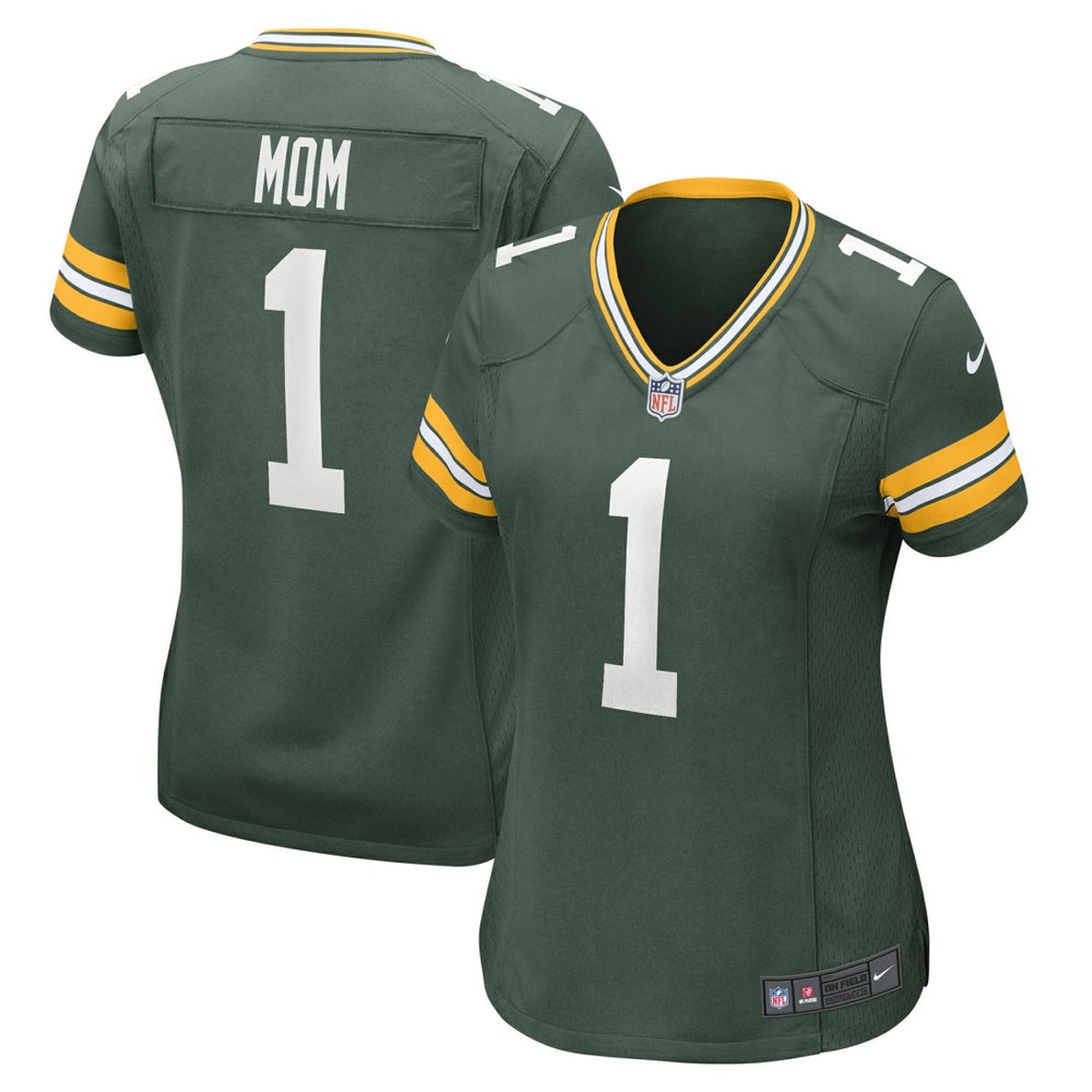 NFL Green Bay Packers Number 1 Mom  Women's Game Jersey