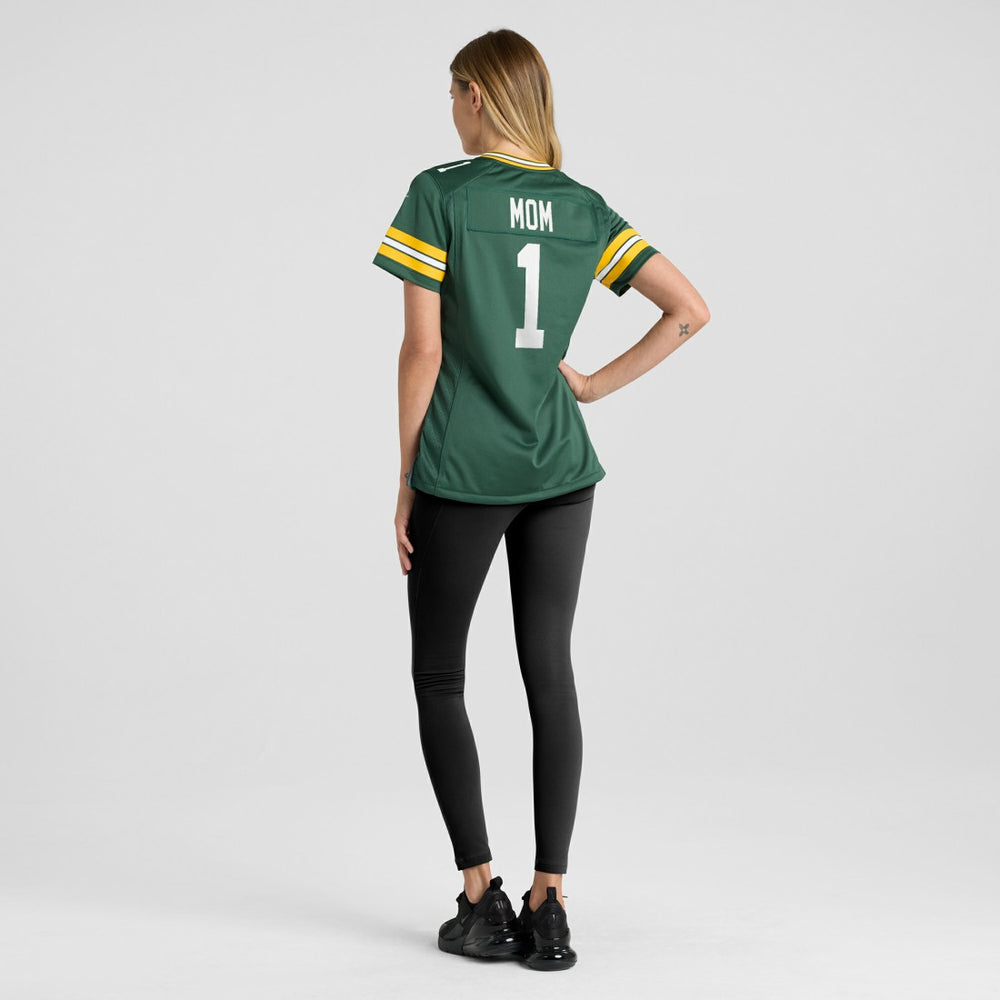 NFL Green Bay Packers Number 1 Mom  Women's Game Jersey