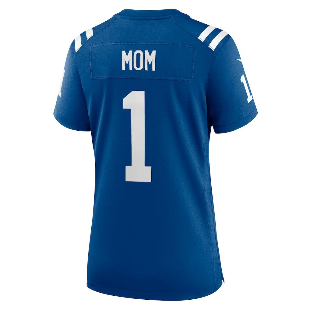 NFL Indianapolis Colts Number 1 Mom  Women's Game Jersey