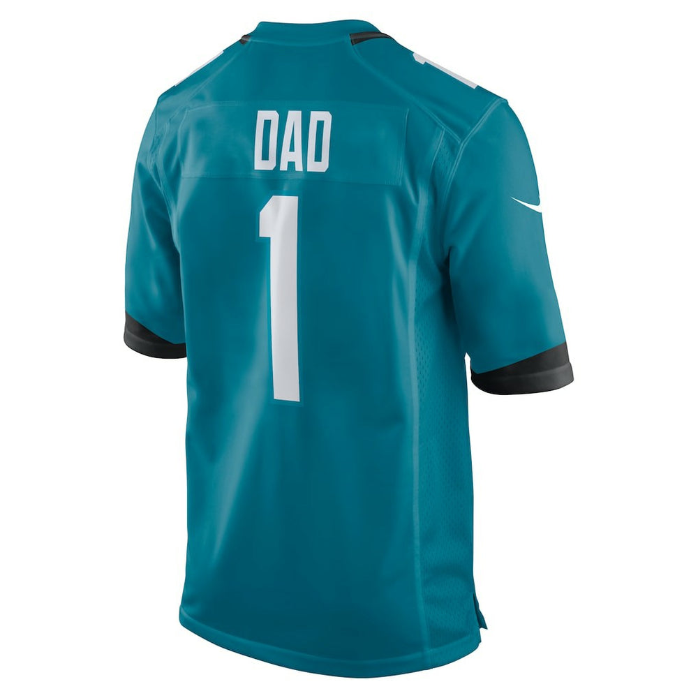 NFL Jacksonville Jaguars Number 1 Dad  Game Jersey