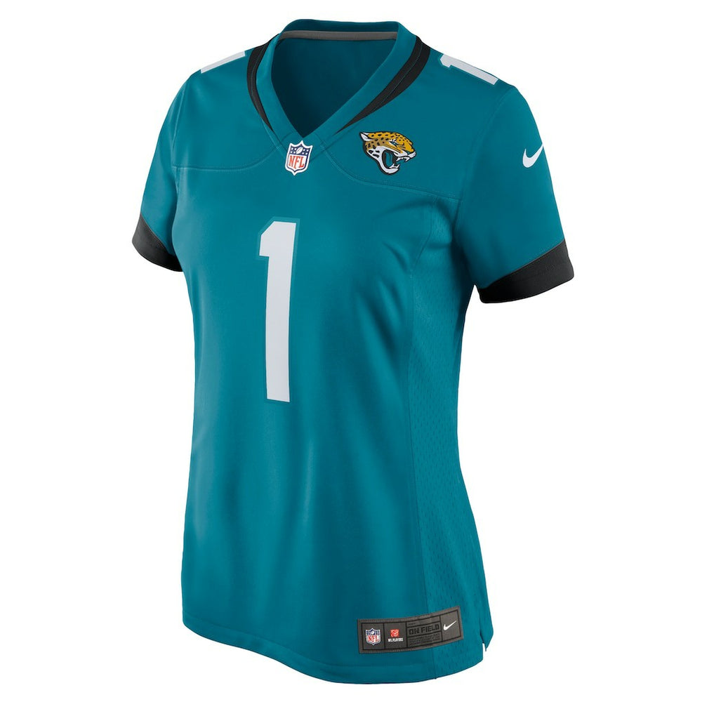NFL Jacksonville Jaguars Number 1 Mom  Women's Game Jersey