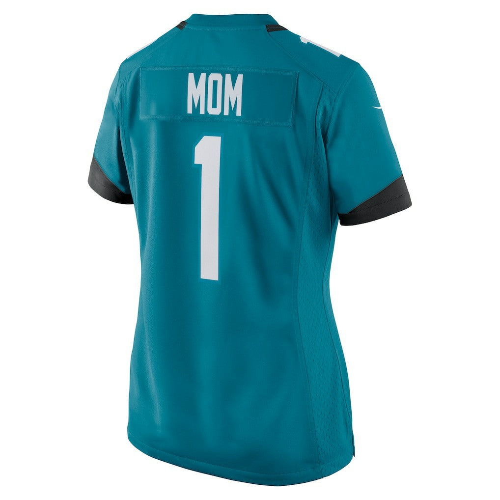 NFL Jacksonville Jaguars Number 1 Mom  Women's Game Jersey