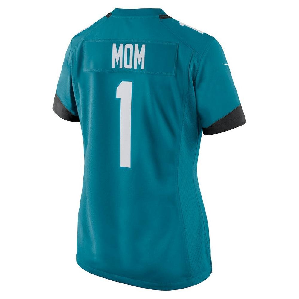 NFL Jacksonville Jaguars Number 1 Mom  Women's Game Jersey