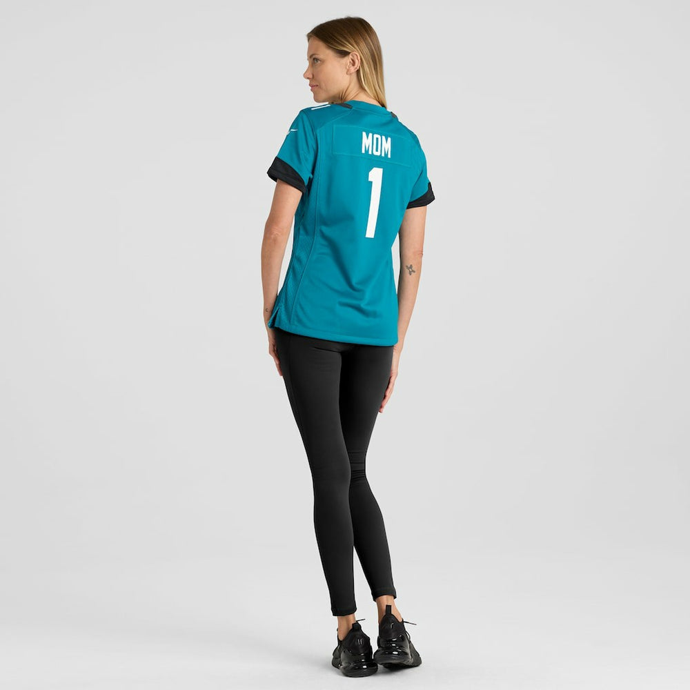 NFL Jacksonville Jaguars Number 1 Mom  Women's Game Jersey