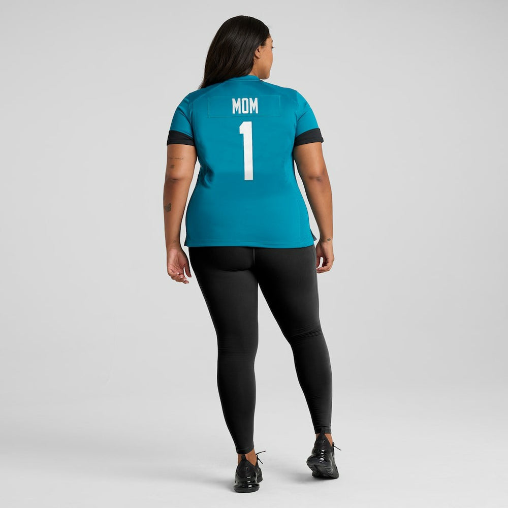 NFL Jacksonville Jaguars Number 1 Mom  Women's Game Jersey