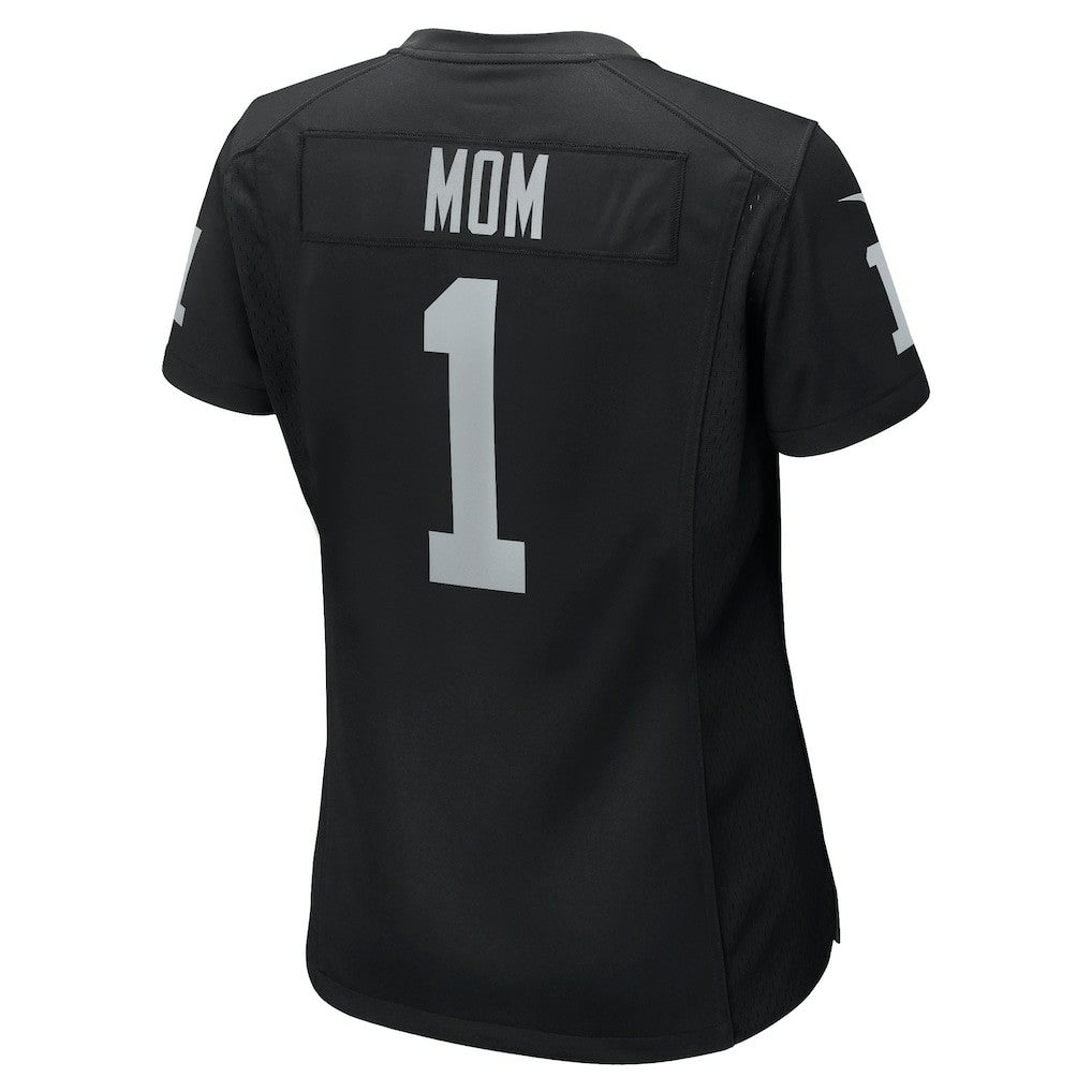 NFL Las Vegas Raiders Number 1 Mom  Women's Game Jersey