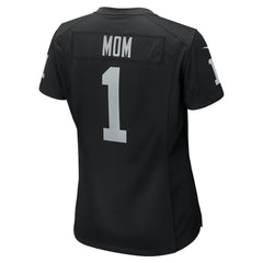 NFL Las Vegas Raiders Number 1 Mom  Women's Game Jersey