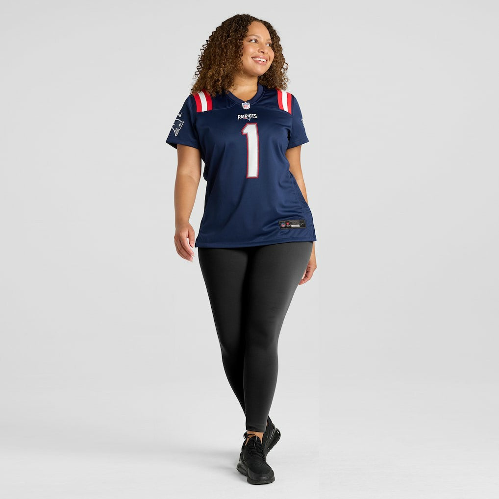 NFL New England Patriots Number 1 Mom  Women's Game Jersey