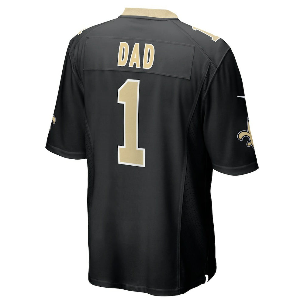 NFL New Orleans Saints Number 1 Dad  Game Jersey