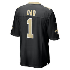 NFL New Orleans Saints Number 1 Dad  Game Jersey