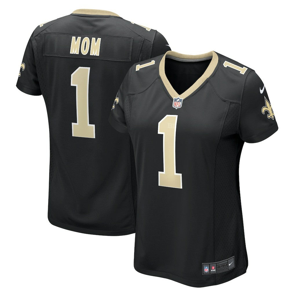 NFL New Orleans Saints Number 1 Mom  Women's Game Jersey