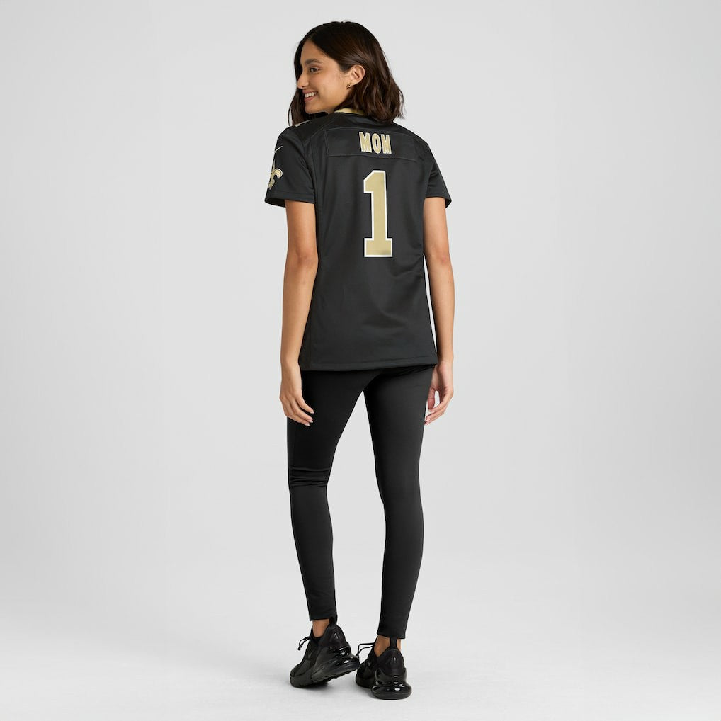 NFL New Orleans Saints Number 1 Mom  Women's Game Jersey
