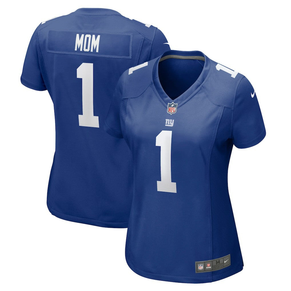 NFL New York Giants Number 1 Mom  Women's Game Jersey