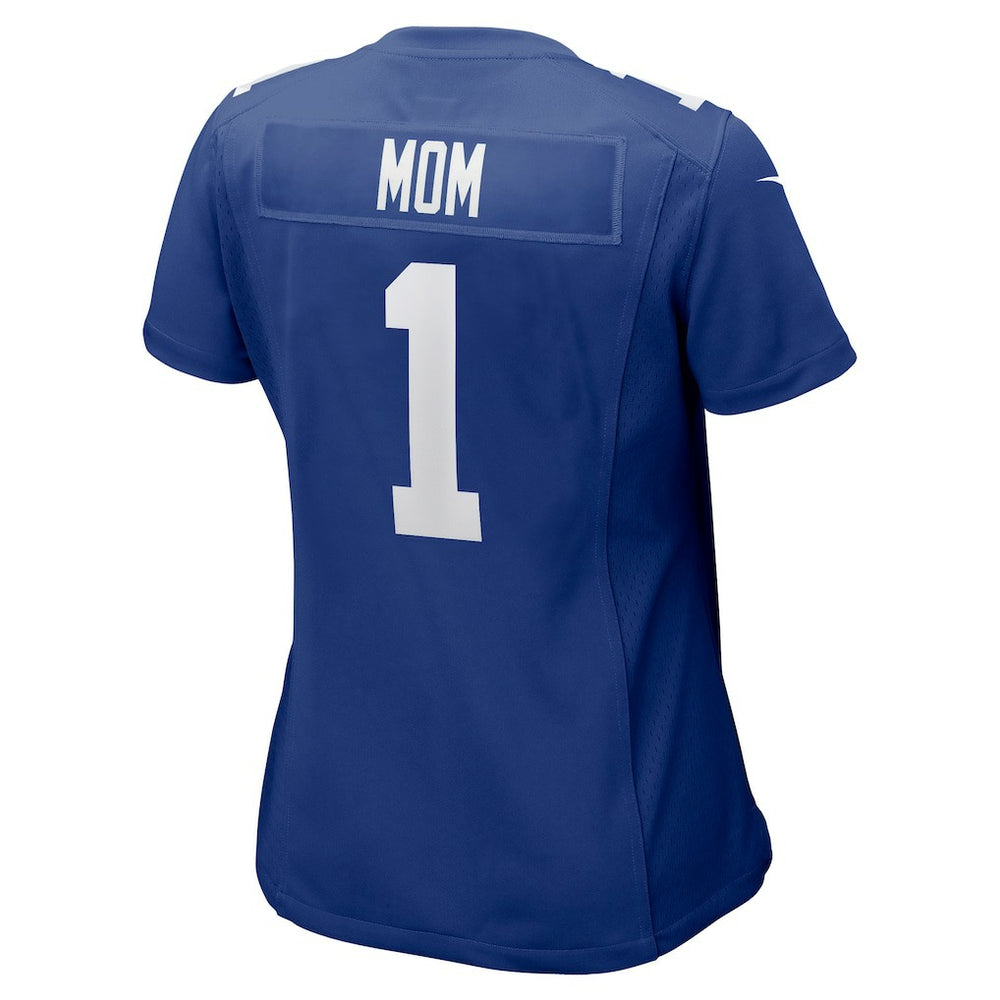 NFL New York Giants Number 1 Mom  Women's Game Jersey
