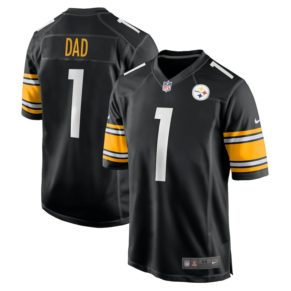 NFL Pittsburgh Steelers Number 1 Dad  Game Jersey