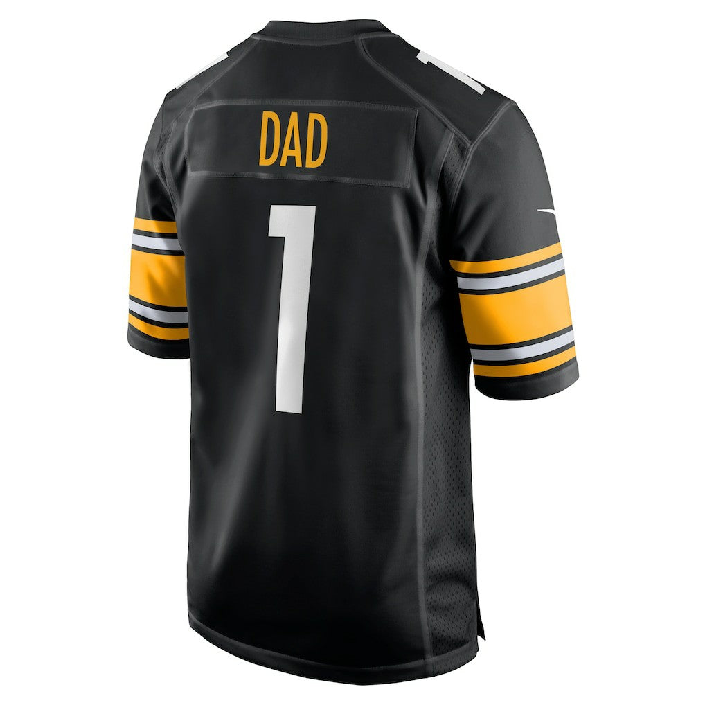 NFL Pittsburgh Steelers Number 1 Dad  Game Jersey