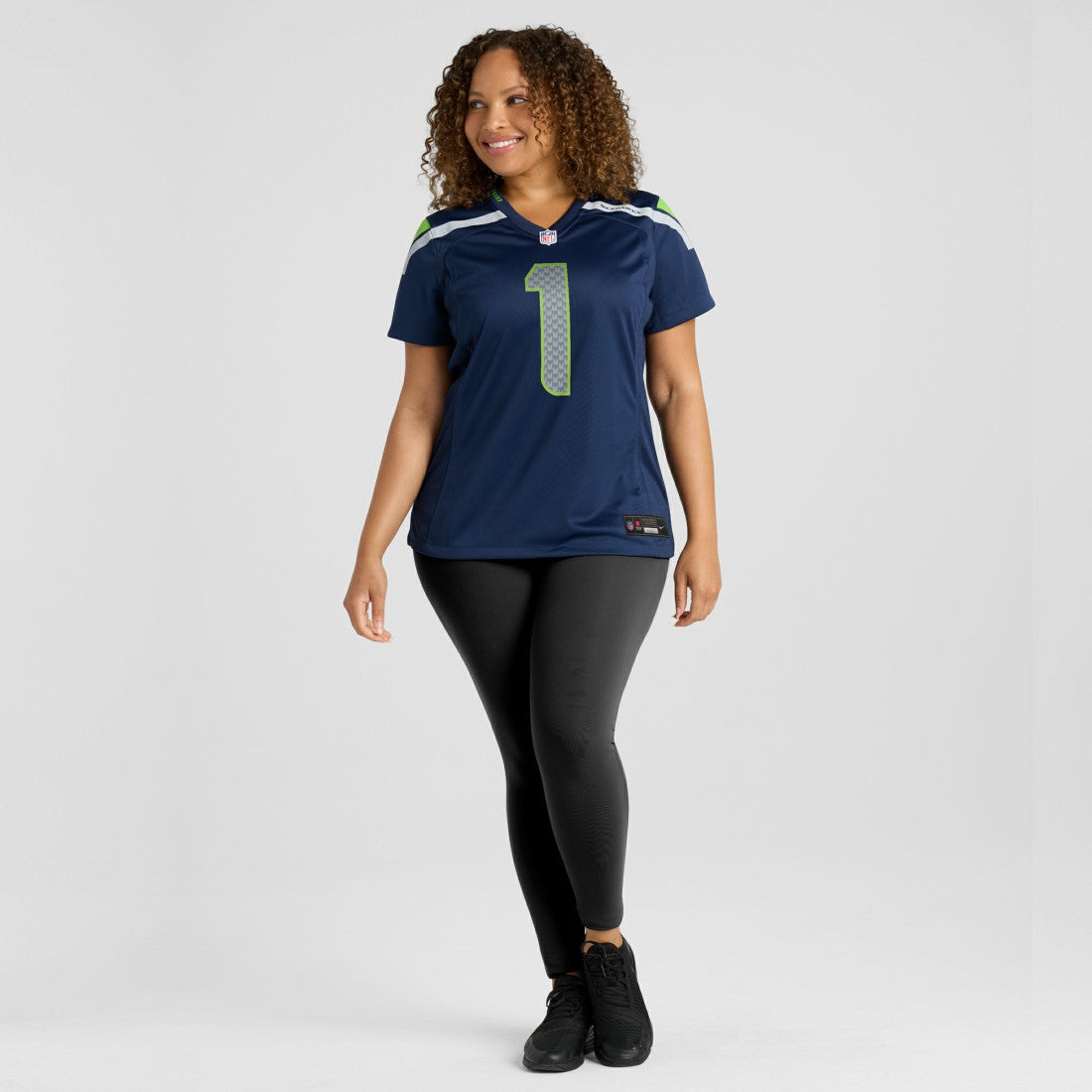 NFL Seattle Seahawks Number 1 Mom  Women's Game Jersey
