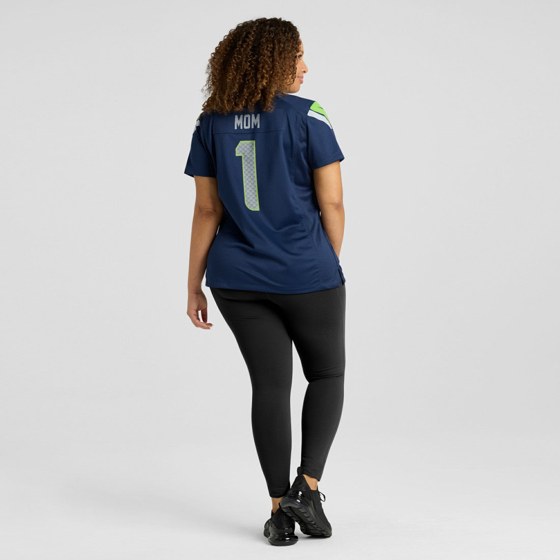 NFL Seattle Seahawks Number 1 Mom  Women's Game Jersey
