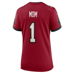NFL Tampa Bay Buccaneers Number 1 Mom  Women's Game Jersey