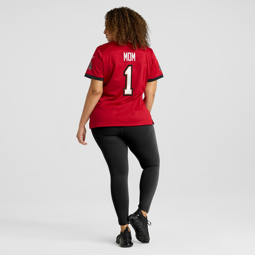 NFL Tampa Bay Buccaneers Number 1 Mom  Women's Game Jersey