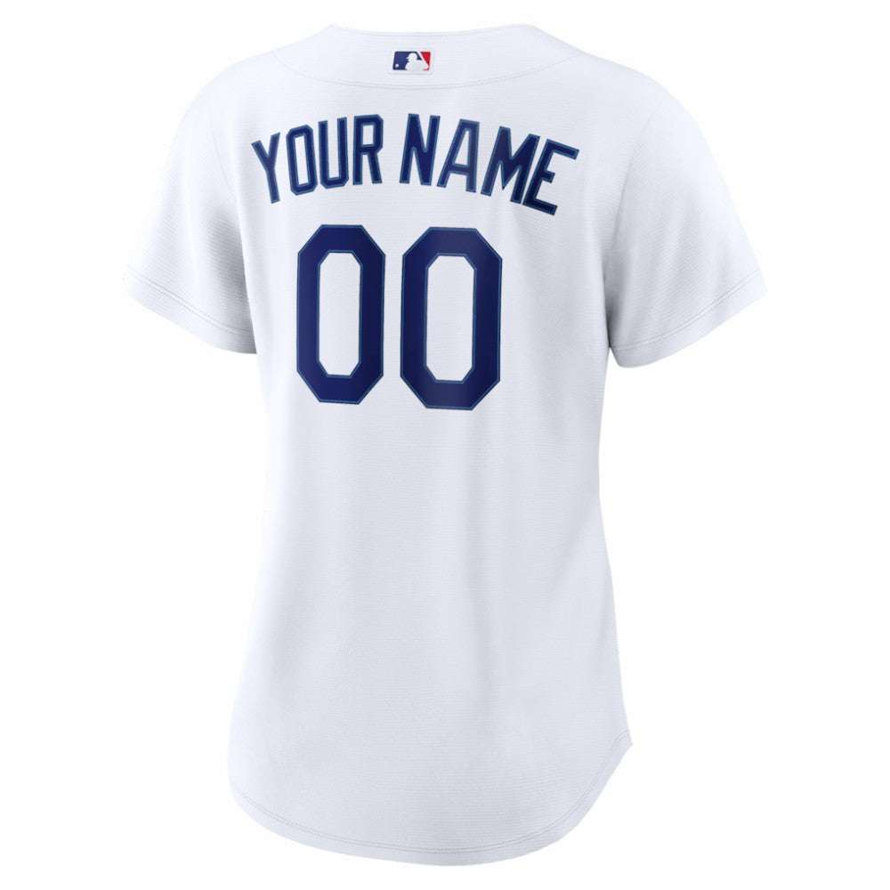 Los Angeles Dodgers Women's Home Replica Custom Jersey - White | Nike