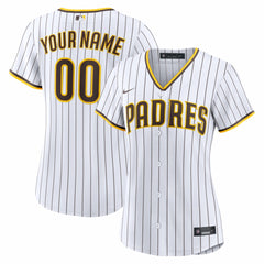San Diego Padres Women's Home Replica Custom Jersey - White | Nike
