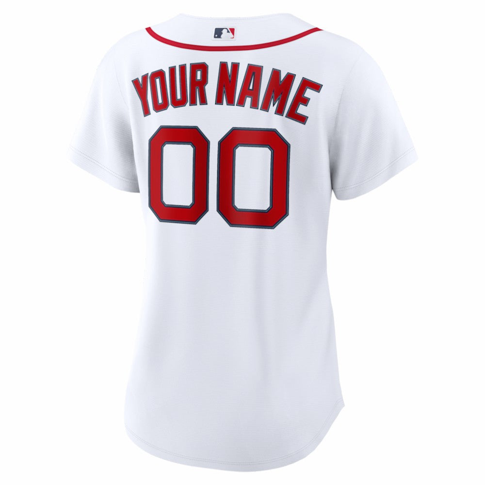 Boston Red Sox Women's Home Replica Custom Jersey - White | Nike