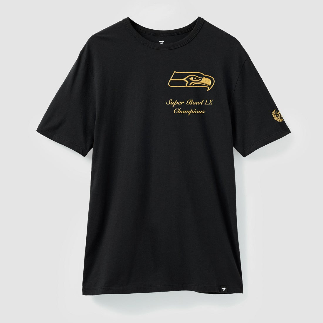 NFL Seattle Seahawks Super Bowl LX Champions USA 250 NFL Gold Standard T-Shirt